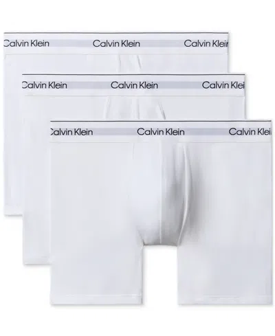 CALVIN KLEIN MEN'S 3-PK. ICON STRETCH BOXER BRIEFS