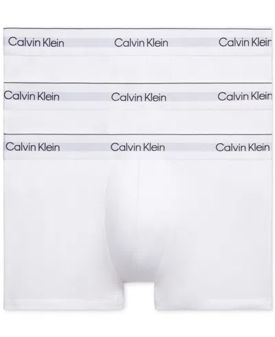 CALVIN KLEIN MEN'S 3-PK. ICON STRETCH LOW RISE TRUNKS