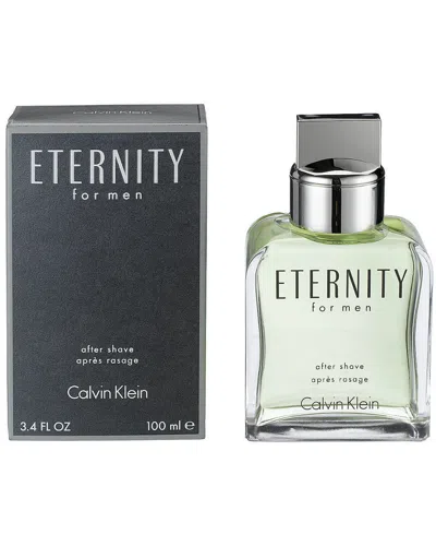 Calvin Klein Men's 3.4oz Eternity Aftershave Splash In White