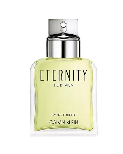 Calvin Klein Men's 3.4oz Eternity Edt In Transparent
