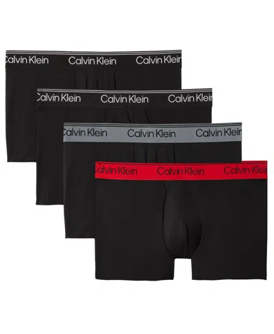 Calvin Klein Men's 4-piece Micro Stretch Boxer Brief Set In Multi