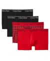 Calvin Klein Men's 4-piece Micro Stretch Boxer Brief Set In Multi