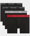 Calvin Klein Men's 4-piece Micro Stretch Boxer Brief Set In Black