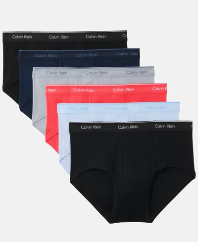 Calvin Klein Men's 5+1 Bonus Pack Cotton Briefs Underwear In Multi