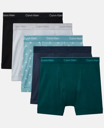 Calvin Klein Men's 5-pack Cotton Classic Boxer Briefs Underwear In Multi