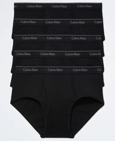 Calvin Klein Men's 5-pack Cotton Classics Briefs Underwear In Assorted