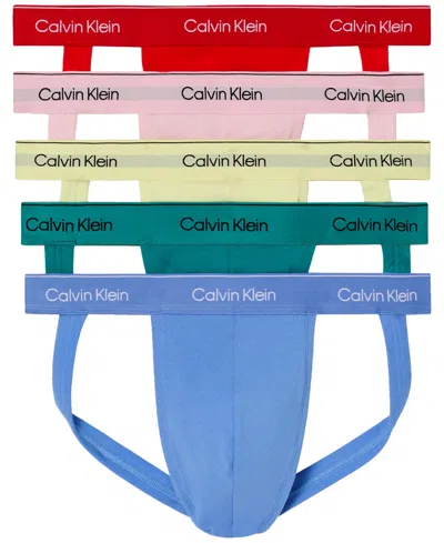 Calvin Klein Men's 5-pk. Pride Jock Straps In Multi