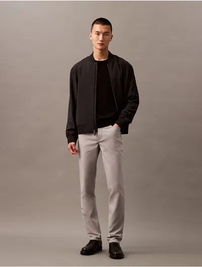 Calvin Klein Men's Slim Move 5-pocket Pant In Alloy