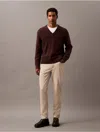 Calvin Klein Men's Slim Move 5-pocket Pant In Plaza Taupe