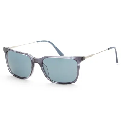 Calvin Klein Men's 56mm Blue Havana Sunglasses