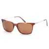 Calvin Klein Men's 56mm Brown Sunglasses In Brown