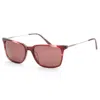 Calvin Klein Men's 56mm Red Sunglasses In Multi
