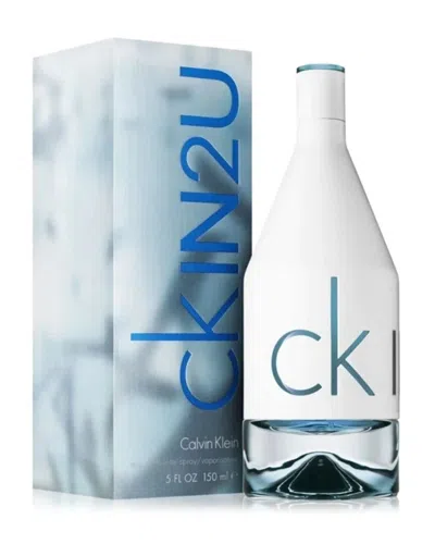 Calvin Klein Men's 5oz In2u Edt In White