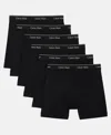 Calvin Klein Underwear 5 Pack Trunks Black In Black