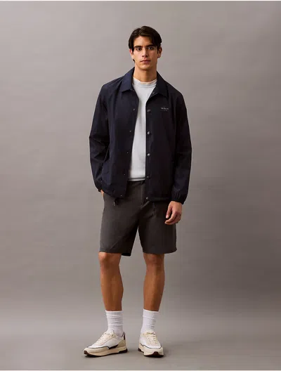 Calvin Klein Men's 9" Stretch Tech Short In Gray