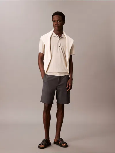 Calvin Klein Men's 9" Stretch Tech Short In Black
