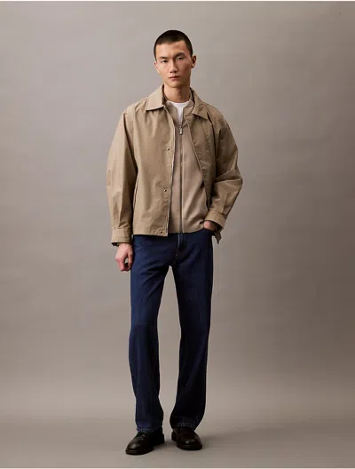 Calvin Klein Men's 90s Straight Fit Jeans In Dark Blue Stone