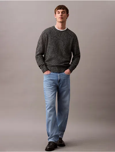 Calvin Klein Men's 90s Straight Tencel Blend Jeans In Blue Retrograde