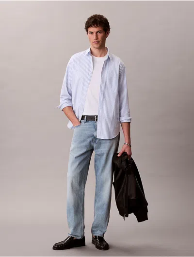 Calvin Klein Men's 90s Tapered Jeans In Blue