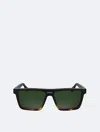 Calvin Klein Men's Acetate Modified Square Sunglasses