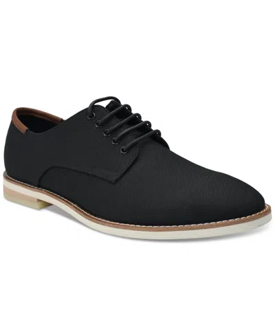 Calvin Klein Men's Adeso Lace Up Dress Loafers In Black