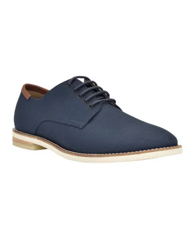 Calvin Klein Men's Adeso Lace Up Dress Shoe In Navy