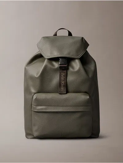 Calvin Klein Men's All Day Flap Backpack In Beluga