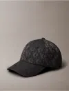 Calvin Klein Men's Allover Monogram Logo Baseball Cap