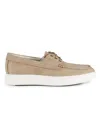 Calvin Klein Men's Apron Toe Boat Shoes In Brown