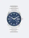 Calvin Klein Men's Architectural Multifunction Watch In Blue