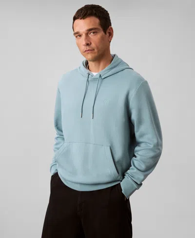 Calvin Klein Men's Archive Logo Long Sleeves Hoodie In Blue