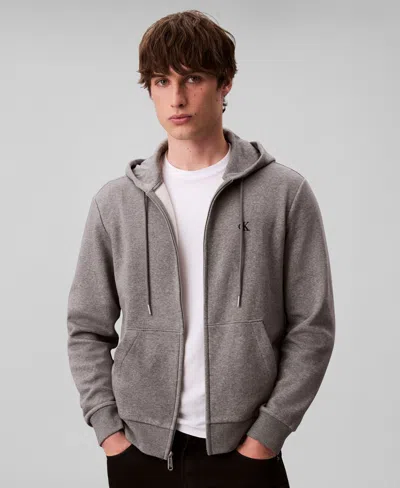 Calvin Klein Men's Archive Logo Zip Hoodie In Multi