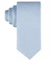 Calvin Klein Men's Austin Stripe Tie In Light Blue In Blue