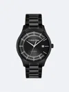 Calvin Klein Men's Automatic H-link Bracelet Watch In Black