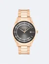 Calvin Klein Men's Automatic H-link Bracelet Watch In Grey
