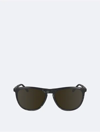 Calvin Klein Men's Aviator Acetate Sunglasses