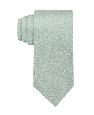 Calvin Klein Men's Barilla Floral Classic Tie In Green