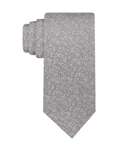 Calvin Klein Men's Barilla Floral Classic Tie In Gray