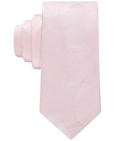Calvin Klein Men's Barrister Botanical Tie In Pink