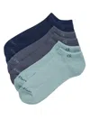 Calvin Klein Men's Basic Cushion No Show 6-pack Socks In Blue