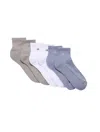 Calvin Klein Men's Basic Cushion Quarter 6-pack Socks In Multi