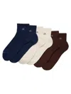Calvin Klein Men's Basic Cushion Quarter 6-pack Socks In Multi