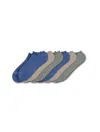 Calvin Klein Men's Basic No-show 6-pack Socks In Blue