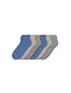 Calvin Klein Men's Basic Quarter 6-pack Socks In Blue