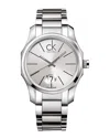 Calvin Klein Men's Biz Silver Dial Watch