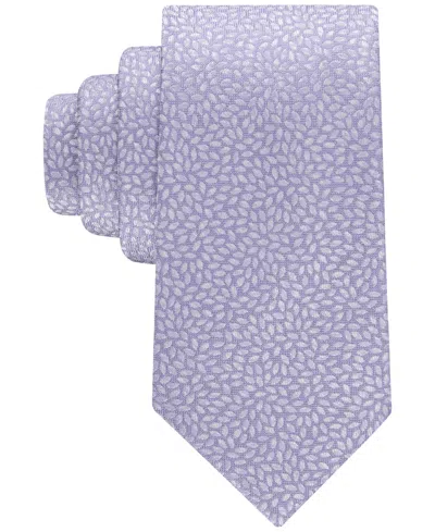 Calvin Klein Men's Bonnie Floral Tie In Lilac