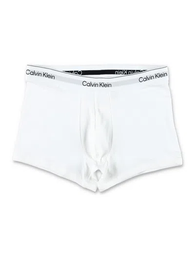 Calvin Klein Men's Boxer Briefs In Bianco