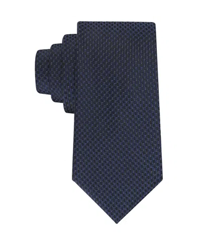 Calvin Klein Men's Bradford Micro Solid Tie In Blue
