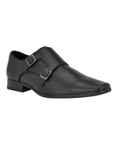 Calvin Klein Men's Brinta Slip-on Dress Shoes In Black