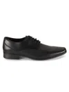 Calvin Klein Men's Brodie Leather Derby Shoes In Black